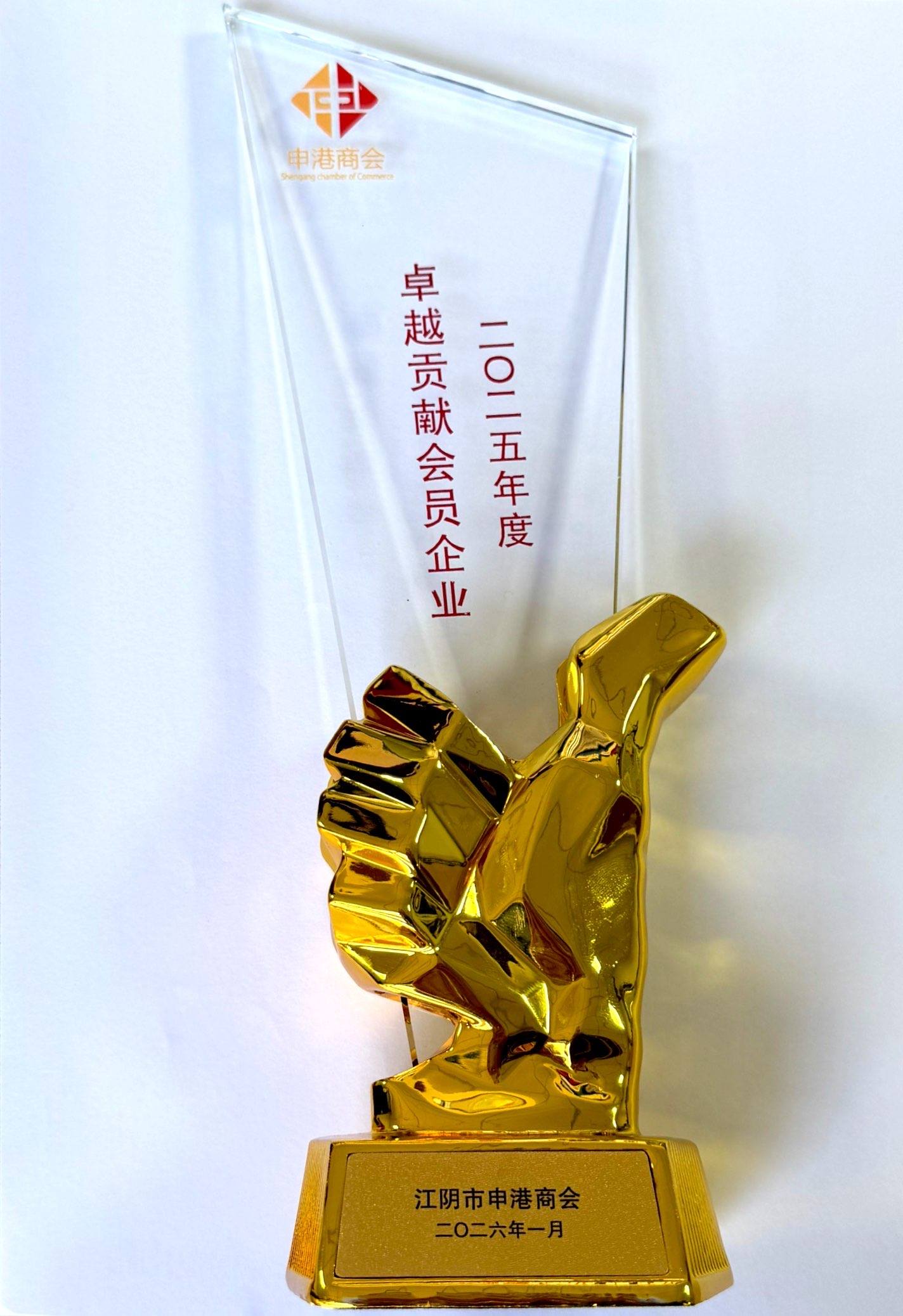 2026.1二〇二五年度卓越贡献会员企业